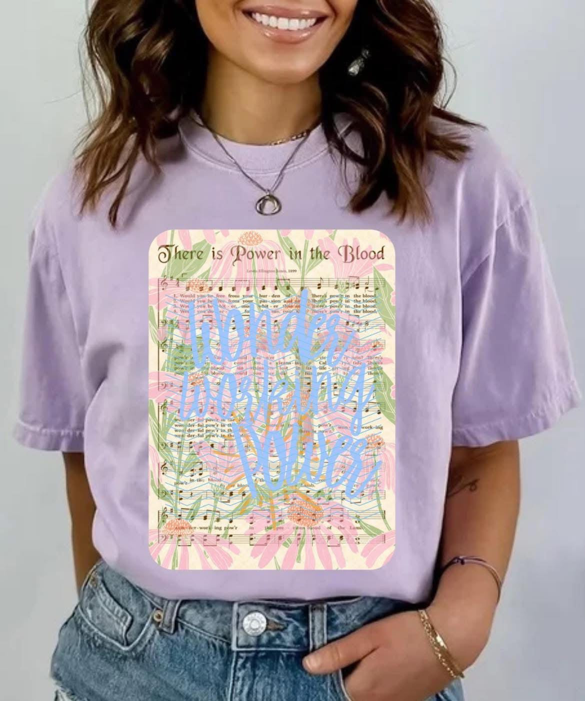 There is Power in the Blood Tee