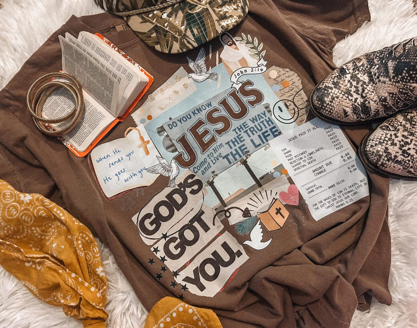 Gods Got You Expresso Tee