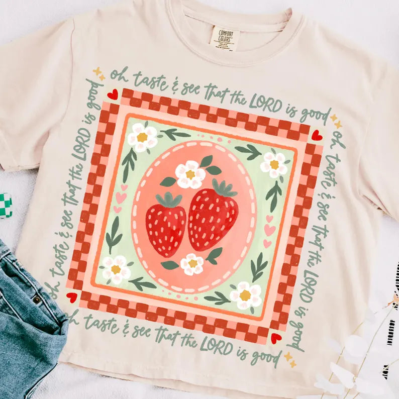 Lord is Good Boxy Tee