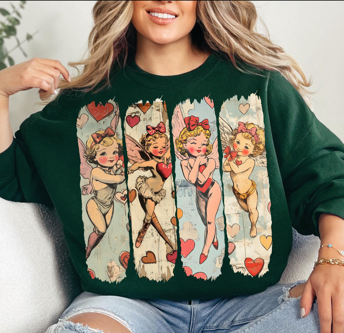 Vintage Cupid Crew