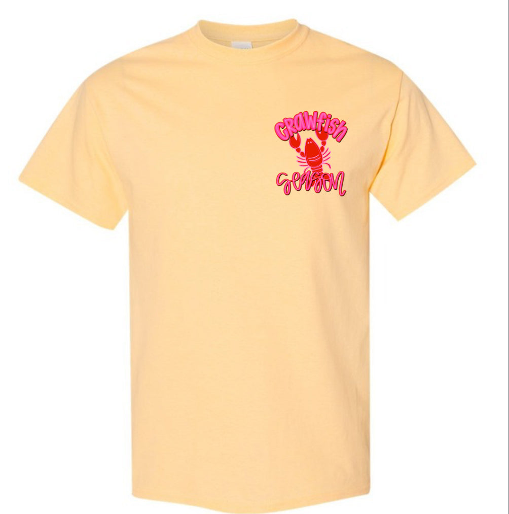 Crawfish Season Oversized Tee