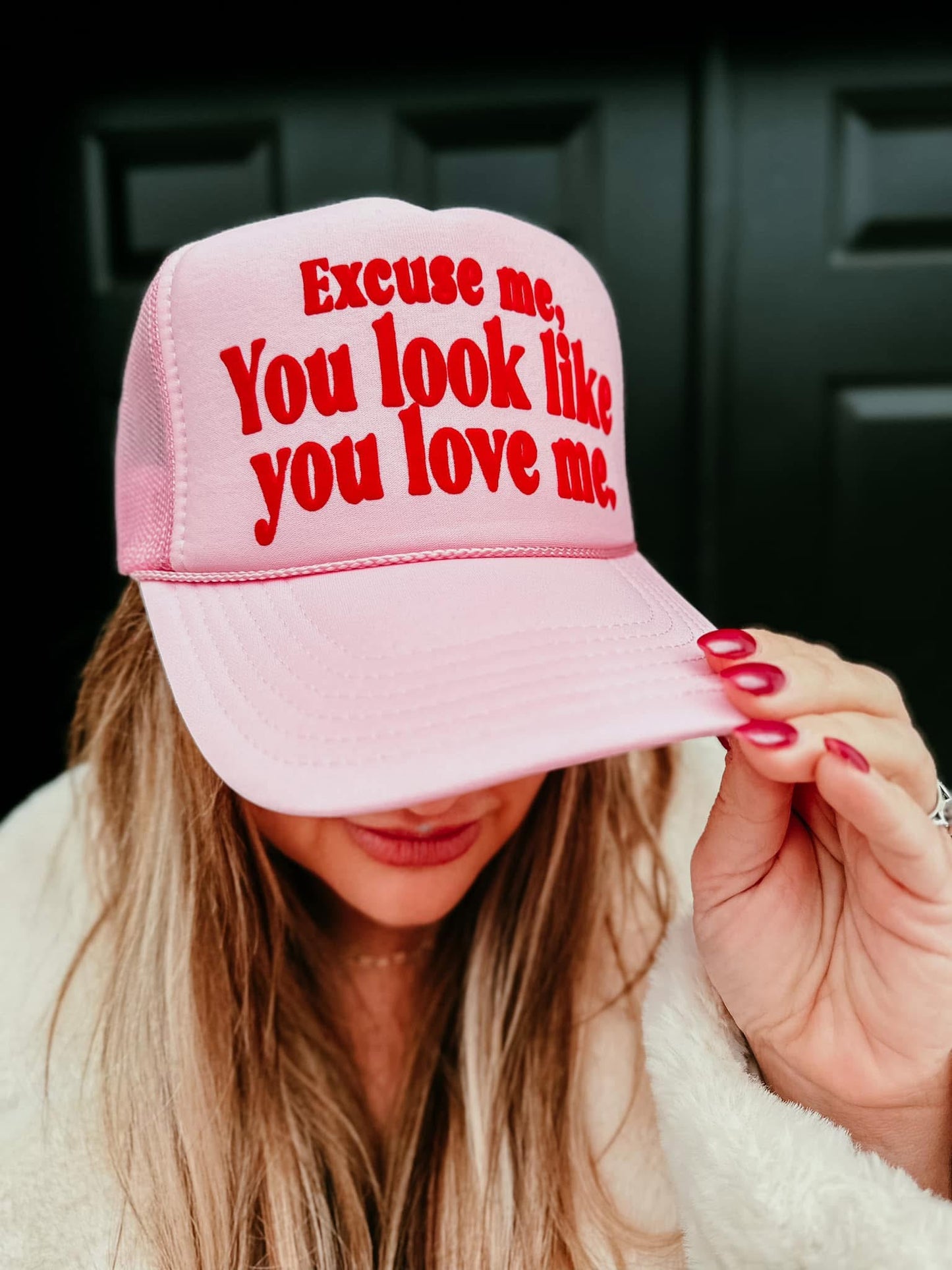 Pink Excuse Me, You Look Like You Love Me
