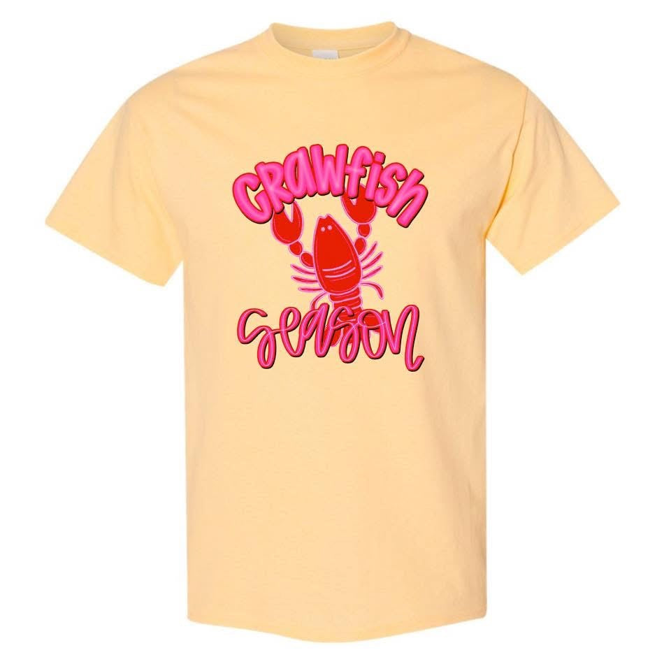 Crawfish Season Oversized Tee