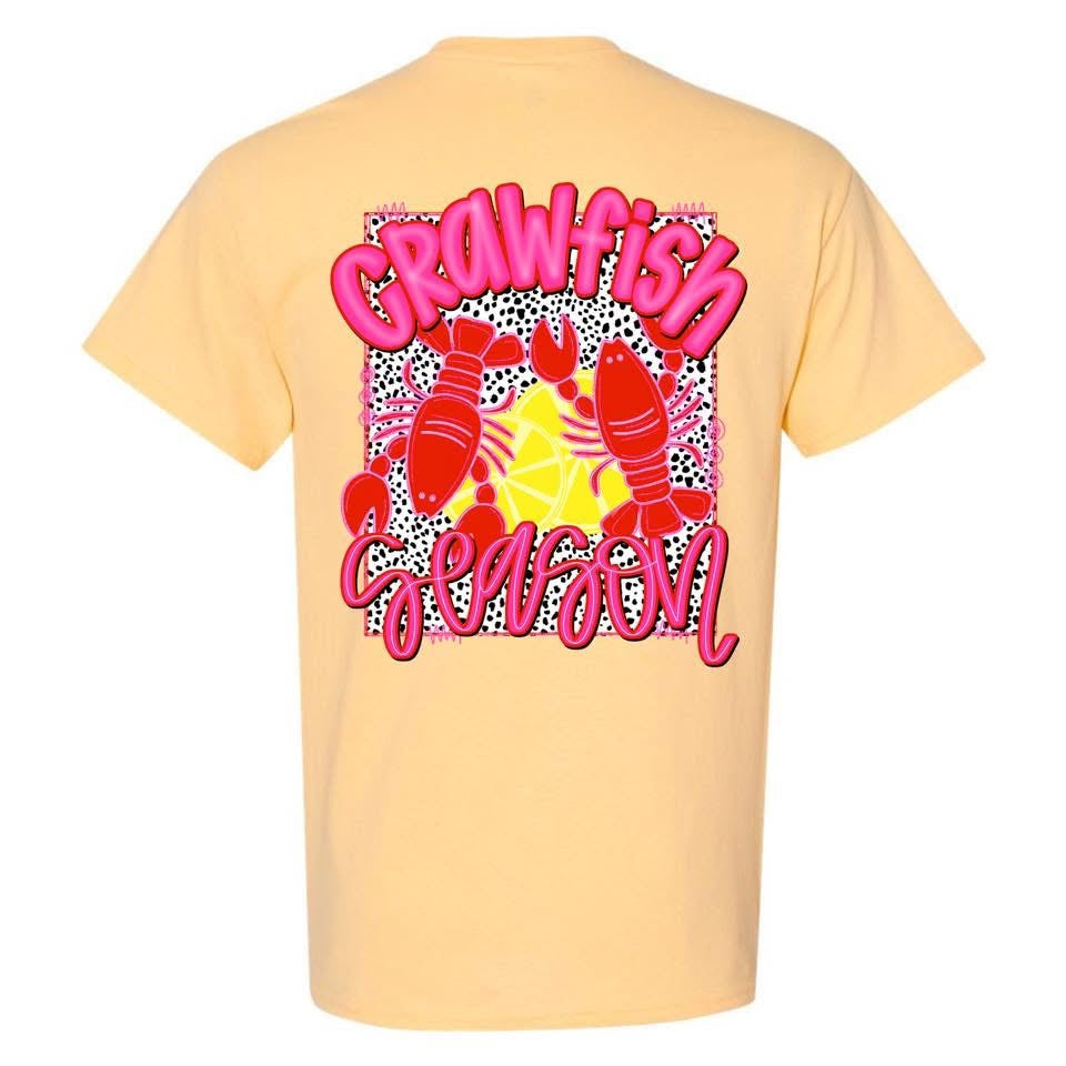 Crawfish Season Oversized Tee