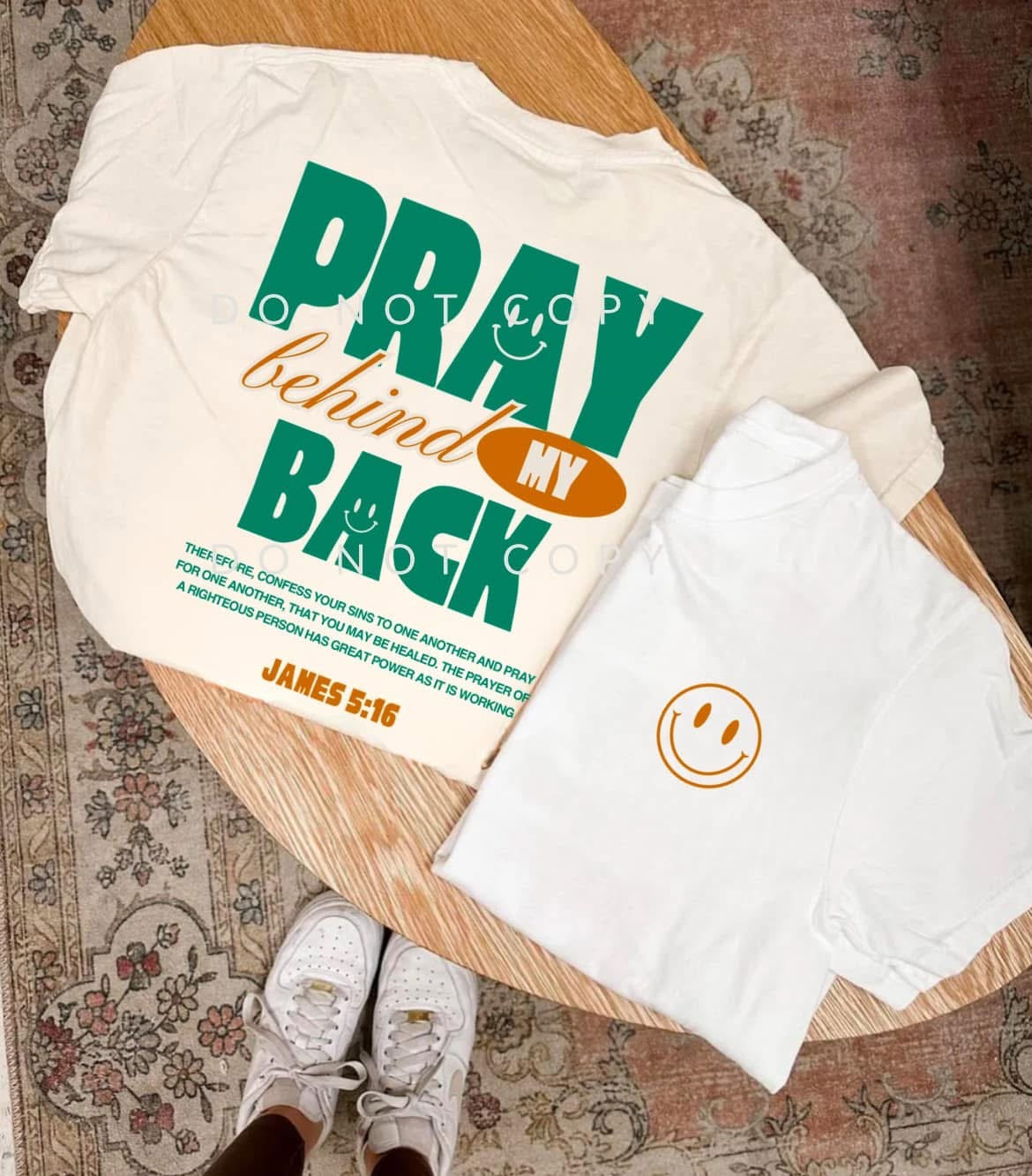 Pray Behind My Back Tee