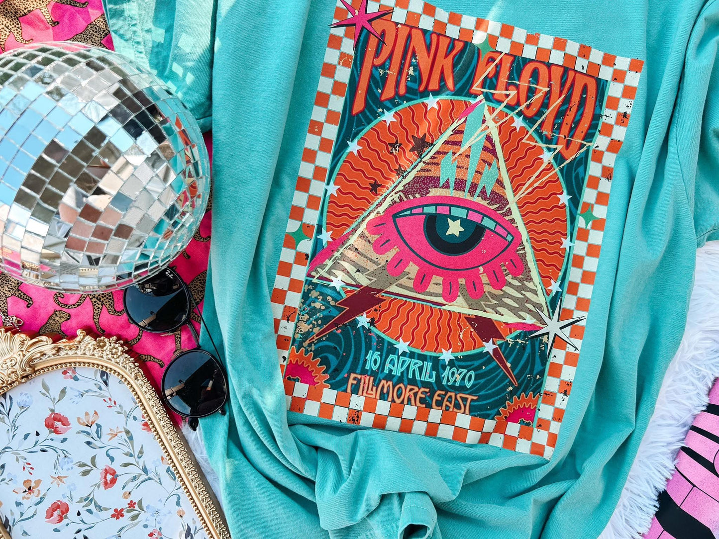 Pink Floyd Seafoam Band Tee