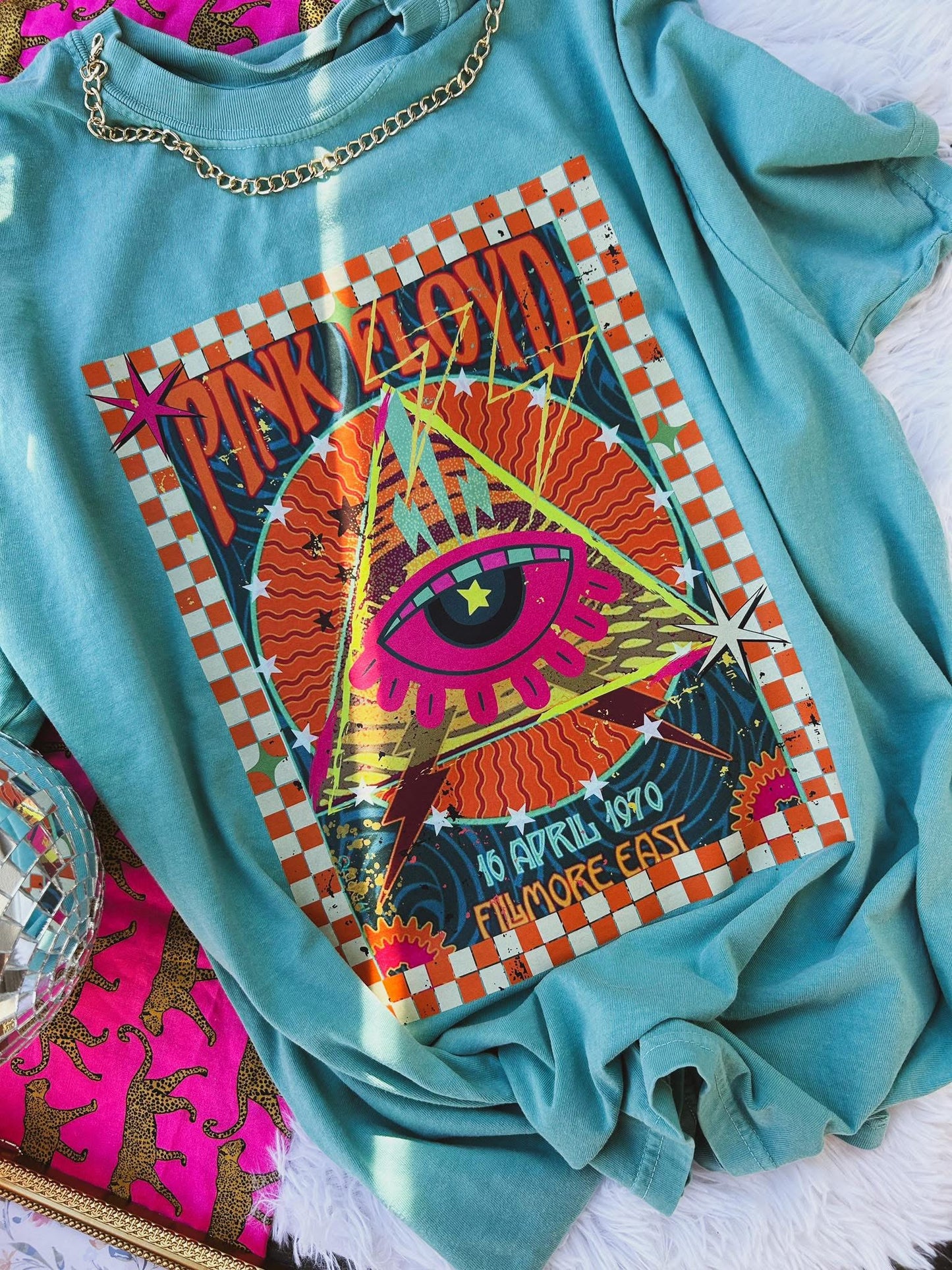 Pink Floyd Seafoam Band Tee