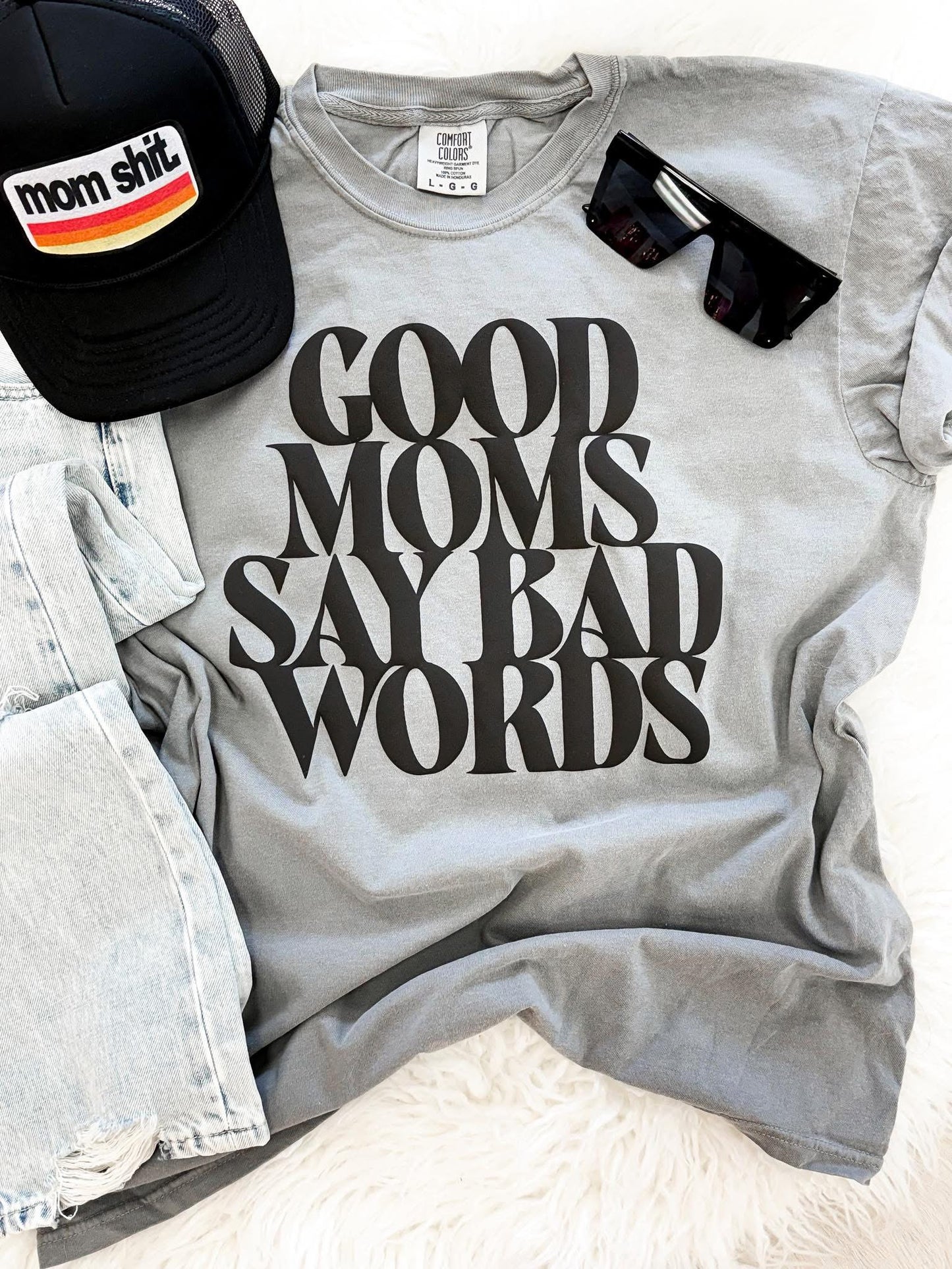 Mom Shit Trucker Hat