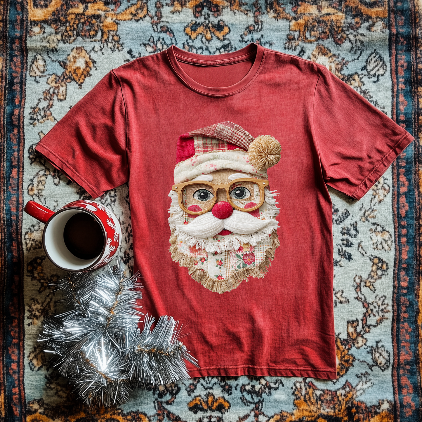 Patchwork Santa