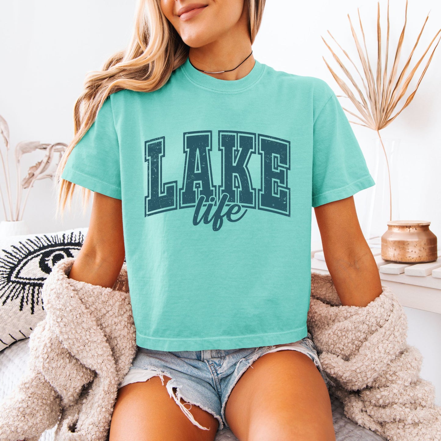 Lake Life Boxy Tee