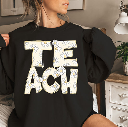 Oversized Teach Sweatshirt