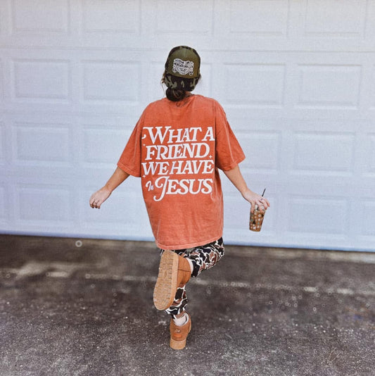 Friend in Jesus Oversized Tee