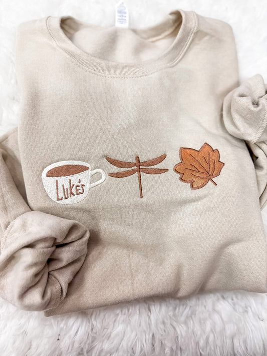 Embroidered Gilmore Crew