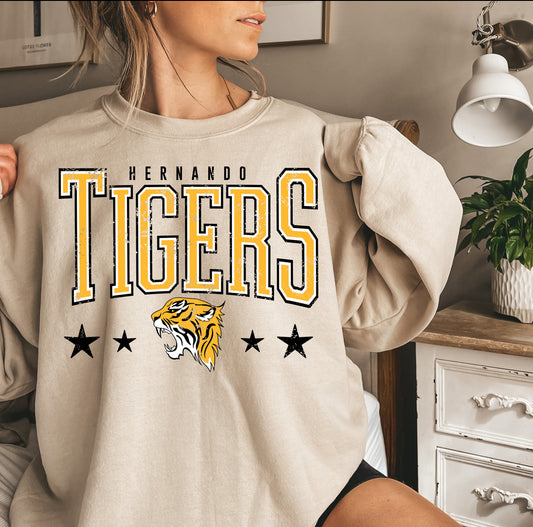 Hernando Tigers Vintage Logo