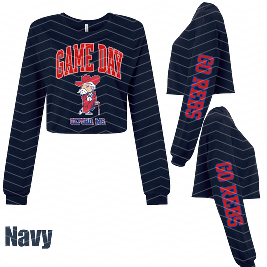 Team Crop Longsleeve w/ Detail