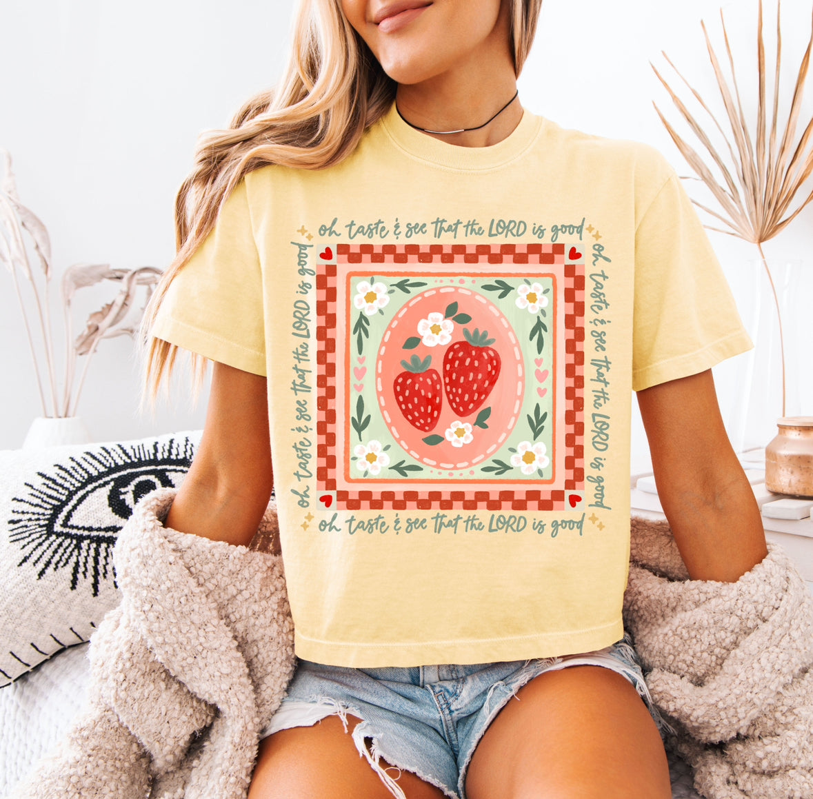 Lord is Good Boxy Tee