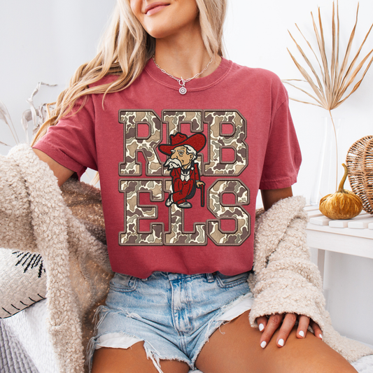 Camo Rebs Tee