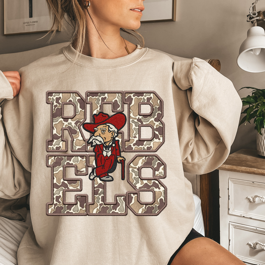 Camo Rebs Sweatshirts