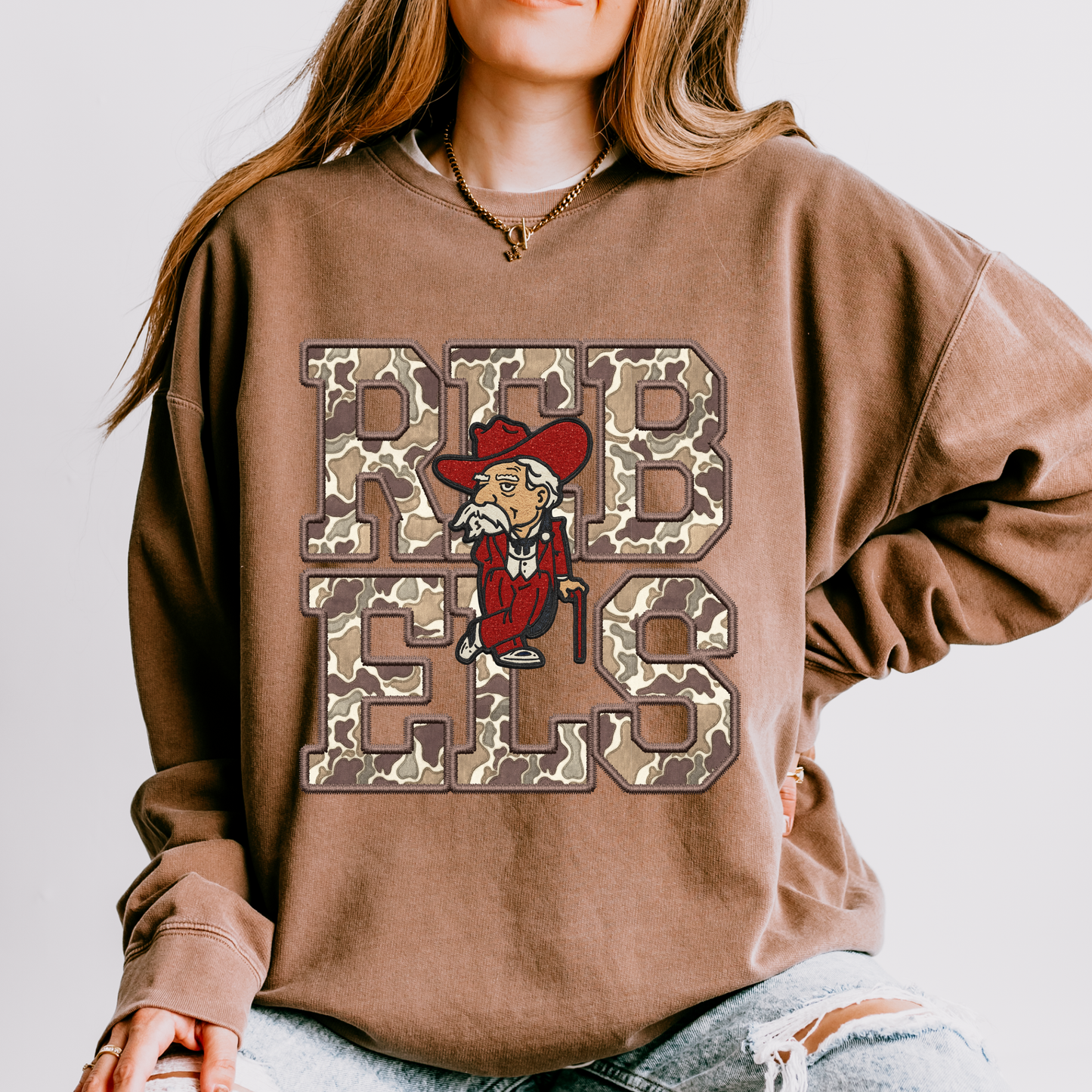 Camo Rebs Sweatshirts