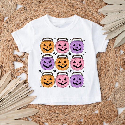 Youth Pink Pumpkin Tee