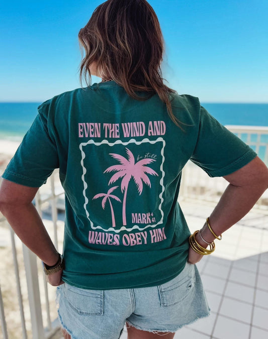 Waves Obey Him