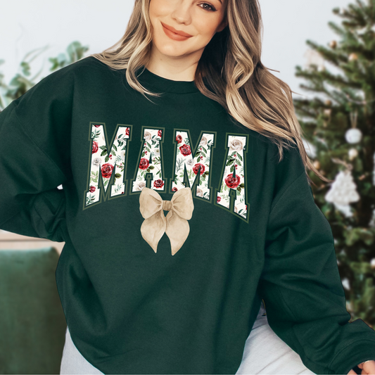 Christmas Bow Mama