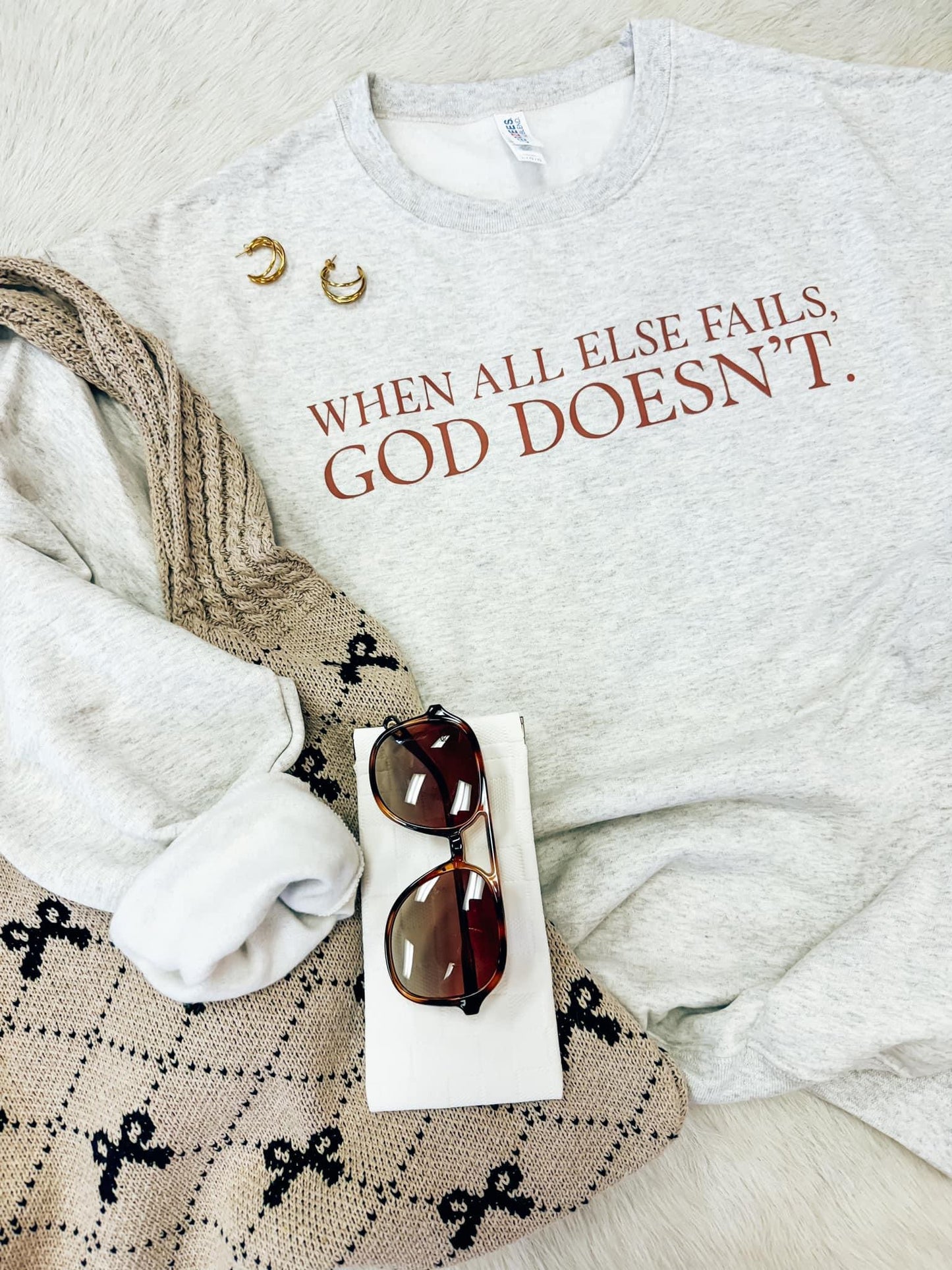 Psalm 73:26 Sweatshirt