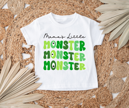 Moms Little Monster Tee