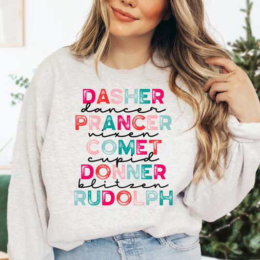 Reindeer Crewneck